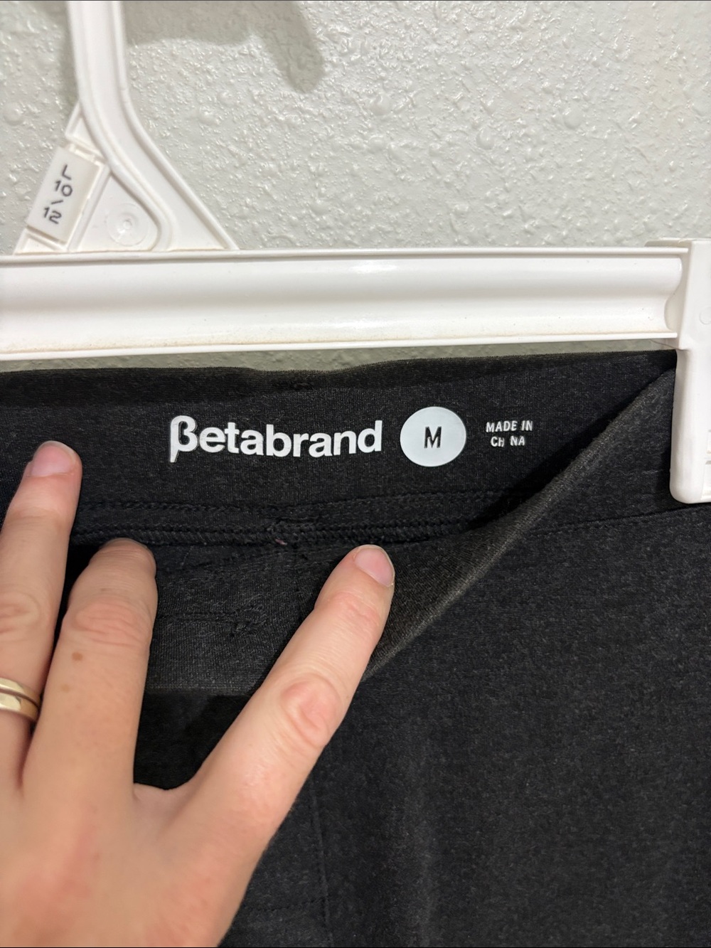 Betabrand Black Women’s Dress Pants - Straight Leg - Picture 2 of 4